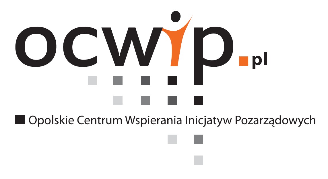 Logotyp Opolskiego Centrum Wspierania Inicjatyw Pozarządowych